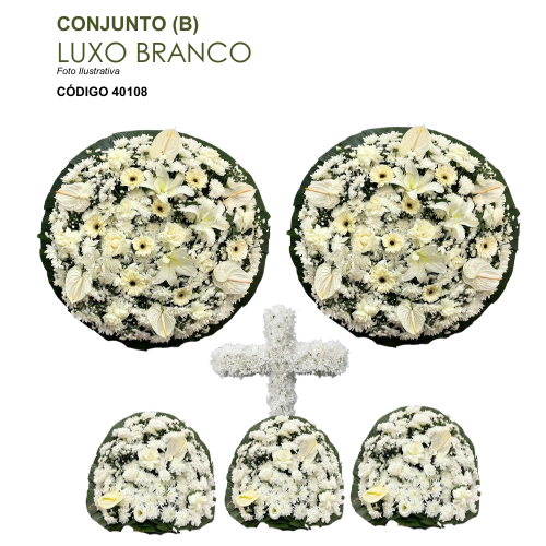 CONJUNTO (B) LUXO BRANCO